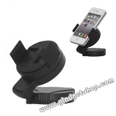 Mini Car Holder สำหรับมือถือทุกรุ่นหน้าจอไม่เกิน 4.5 นิ้ว (สีดำ)